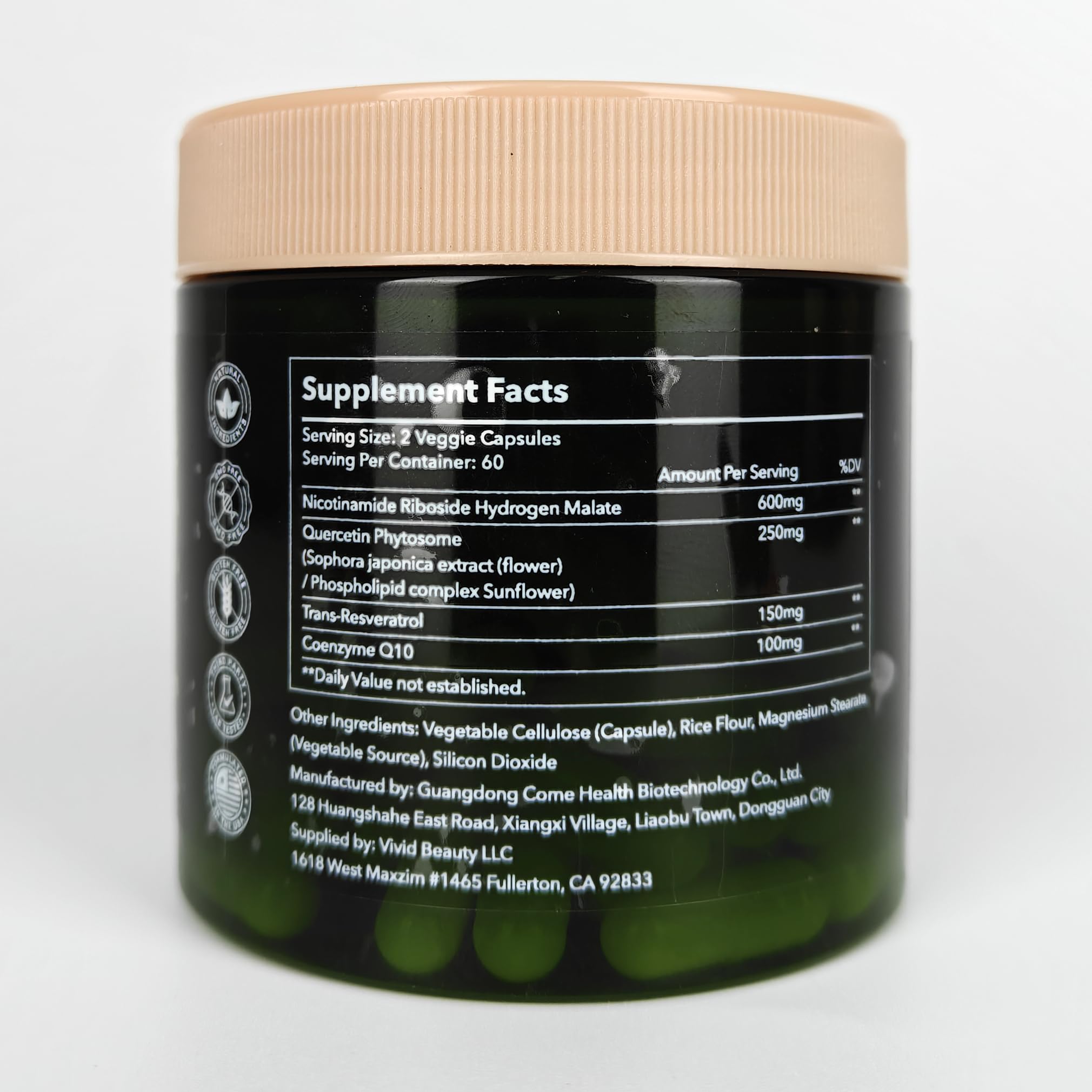 Amazon.com: ZenUP NAD+ Supplement | 1100mg Liposomal Nicotinamide